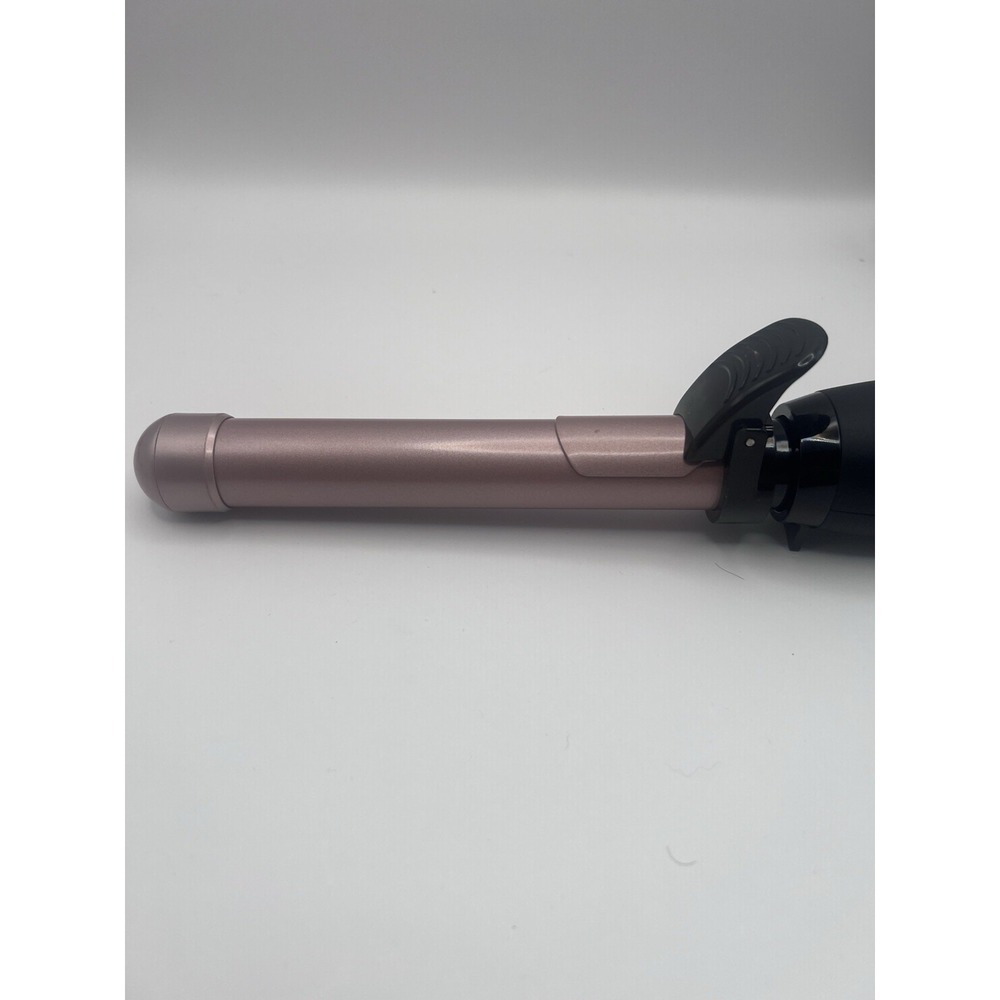 Beachwaver B1 Rotating Curling Iron Swivel Cord Indicator Light Black PinkB160BX